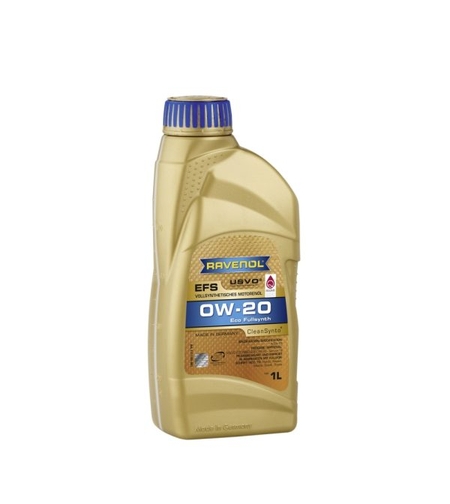 Моторно масло RAVENOL EFS EcoFullSynth. 0W-20 1л.