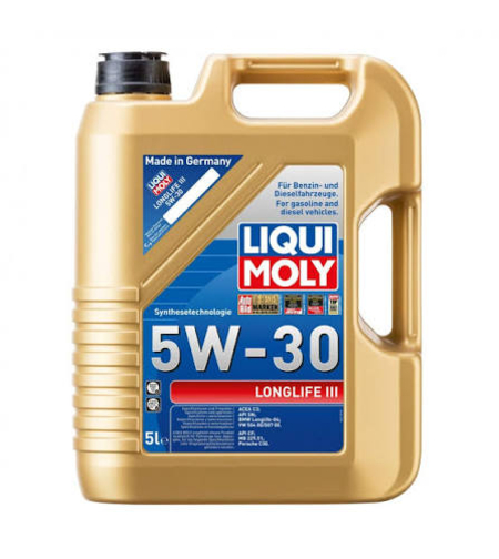 Масло LIQUI MOLY Longlife III 5W-30- 5 Литра