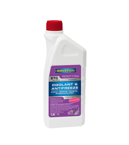 Антифриз RAVENOL ETC Concentrate Protect C12 EVO 1.5л.