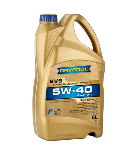 Моторно масло RAVENOL SVS Standard Viscosity Synto 5W-40 5л.