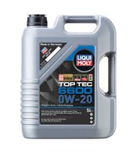 Масло LIQUI MOLY Top Tec  6600  0W‑20  - 5 Литра