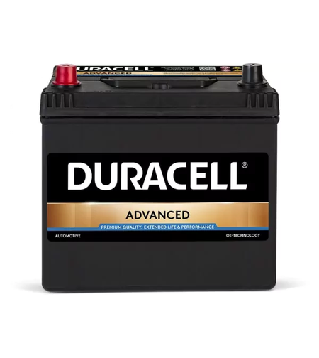 Акумулатор Duracell Advanced JIS 12V 60Ah 510A DA60L /л+/