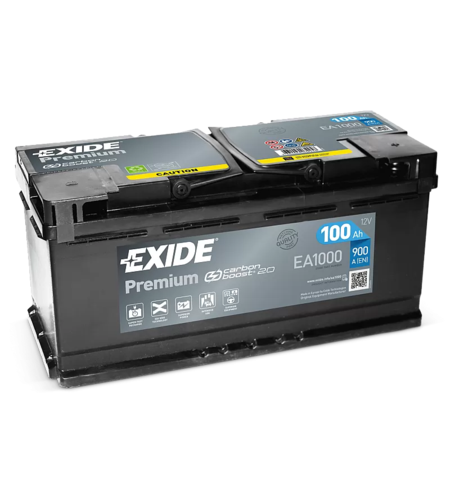 Акумулатор Exide Premium 12V 100Ah 900A EA1000