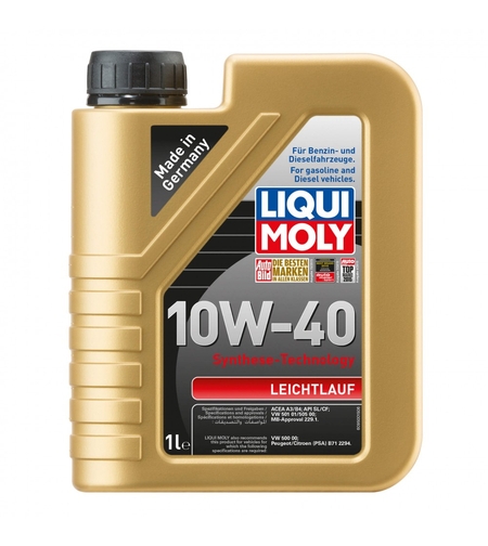 Масло LIQUI MOLY Leichtlauf 10W‑40  - 1 Литър