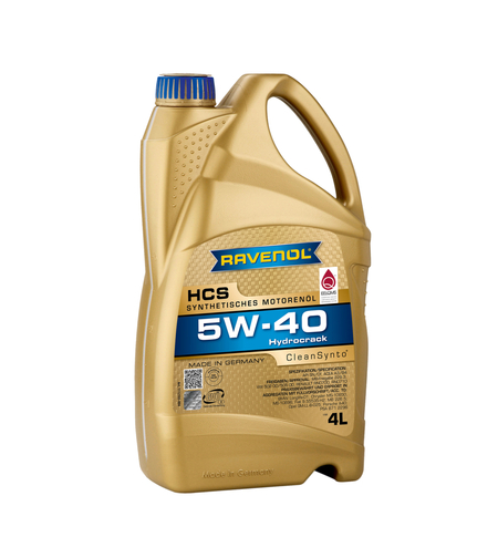 Моторно масло RAVENOL HCS 5W-40 4л.