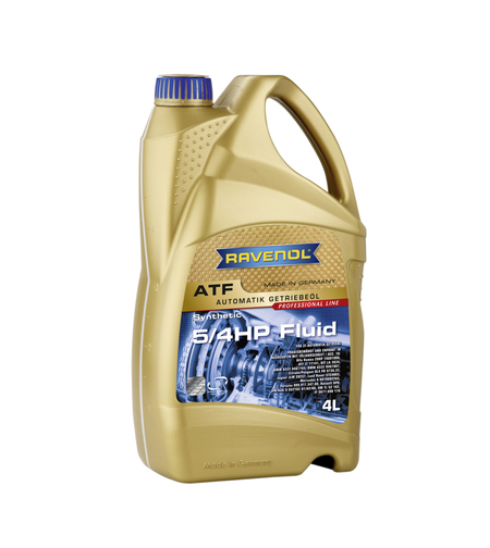 Трансмисионно масло RAVENOL ATF 5/4 HP Fluid 4л.