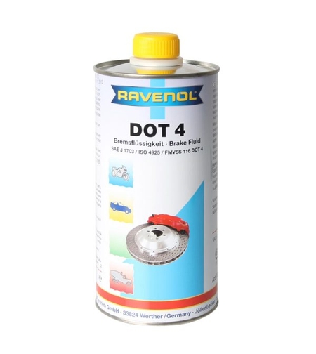 Спирачна течност RAVENOL DOT 4 1л.
