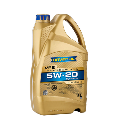 Моторно масло RAVENOL VFE SAE 5W-20 5л.