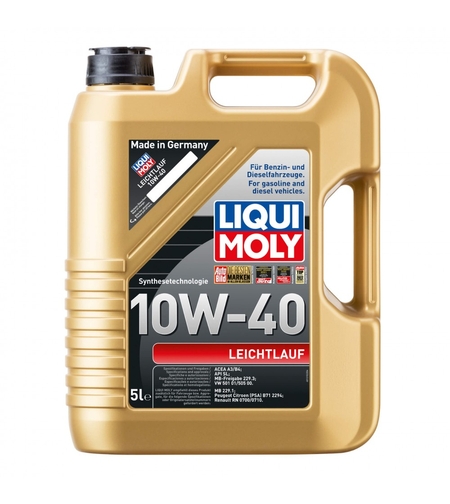Масло LIQUI MOLY Leichtlauf 10W‑40  - 5 Литра