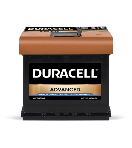 Акумулатор Duracell Advanced 12V 50Ah 450A DA50