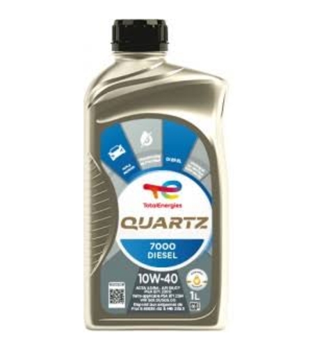 Масло TOTAL QUARTZ 7000 DIESEL 10W40 - 1L