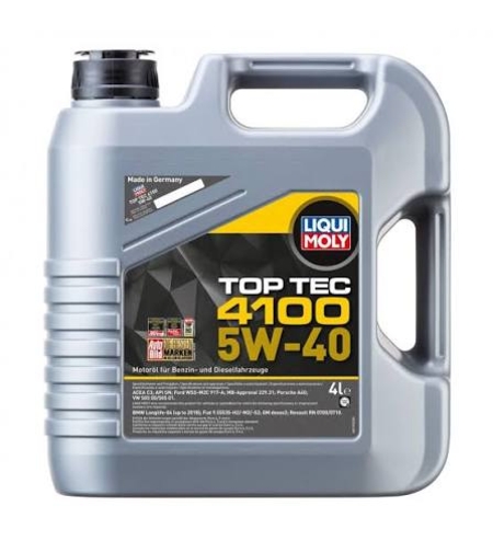 Масло LIQUI MOLY Top Tec 4100 5W‑40 - 4 Литра