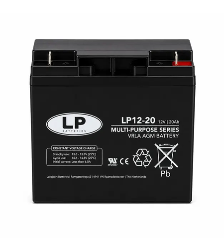 VRLA aкумулатор LP Battery 12V 20Ah LP12-20