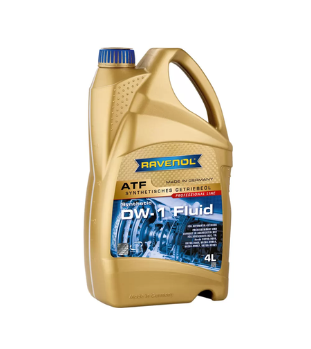 Трансмисионно масло RAVENOL ATF DW-1 Fluid 4л.