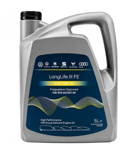 Масло VW / VAG LongLife III FE 0W-30 –  5 Литра G  S55 545 M4