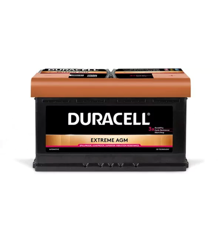 Акумулатор Duracell Extreme AGM 12V 80Ah 800A DE80