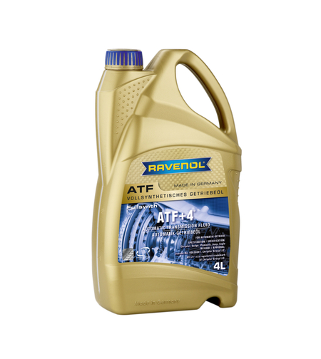 Трансмисионно масло RAVENOL ATF+4 Fluid 4л.