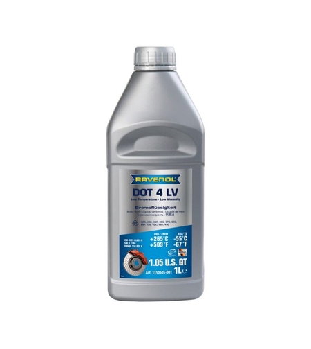 Спирачна течност RAVENOL DOT 4 LV 1л.