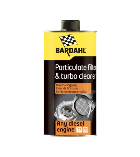 Bardahl –, Particulate filter & Turbo cleaner - Почистване на филтър за твърди частици и Турбо - 1л.