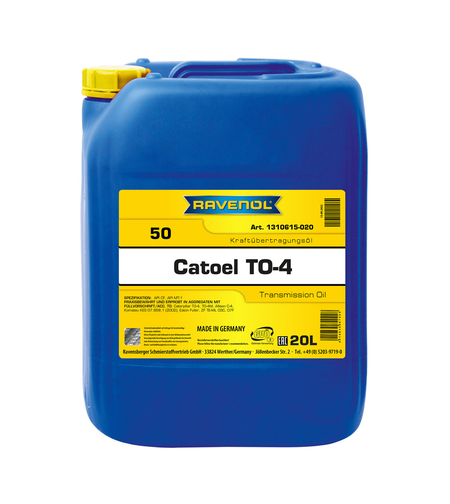 Трансмисионно масло RAVENOL Catoel TO-4 SAE 50 20л.