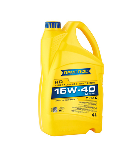 Моторно масло RAVENOL Turbo-C HD-C 15W-40 4л.