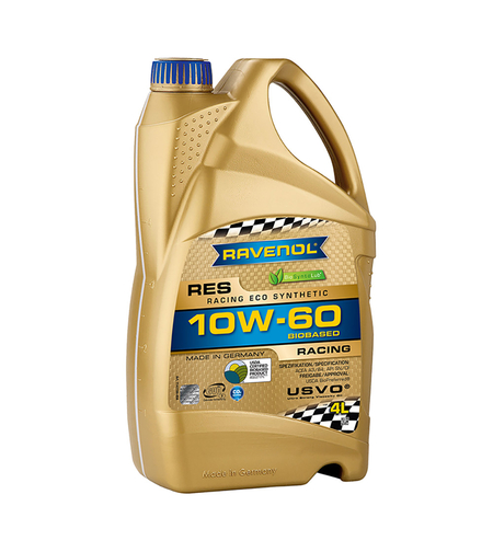 Моторно масло RAVENOL Racing Eco Synthetic RES SAE 10W-60 4л.