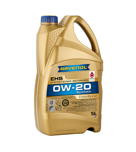Моторно масло RAVENOL EHS 0W-20 5л.