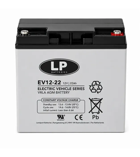 VRLA акумулатор LP Electric Vehicle 12V 22Ah EV12-22