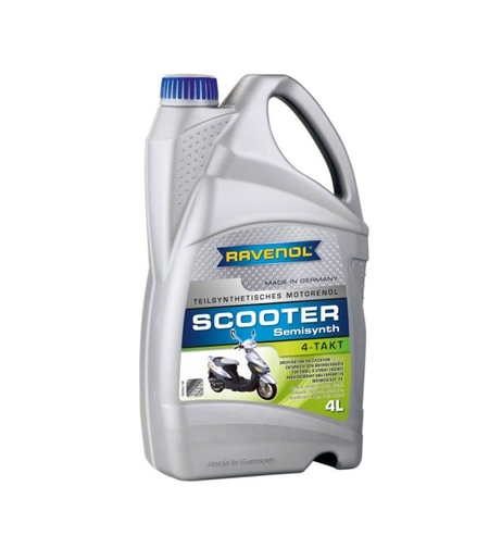 Моторно масло RAVENOL SCOOTER 4-Takt Teilsynth 4л.