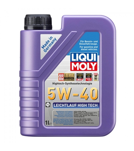 Масло LIQUI MOLY LEICHTLAUF High Tech 5W-40 - 1 Литър
