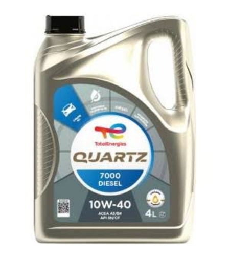 Масло TOTAL QUARTZ 7000 DIESEL 10W40 - 4L