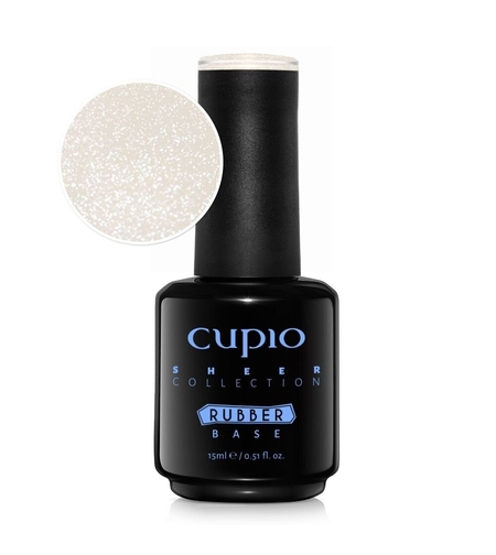 Rubber Base Sheer Collection - White Lace 15ml