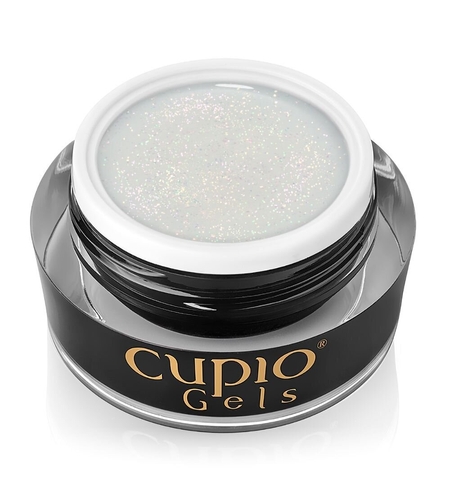 Изграждащ гел Cupio Glitz & Glam - Moonlit Mist 15g
