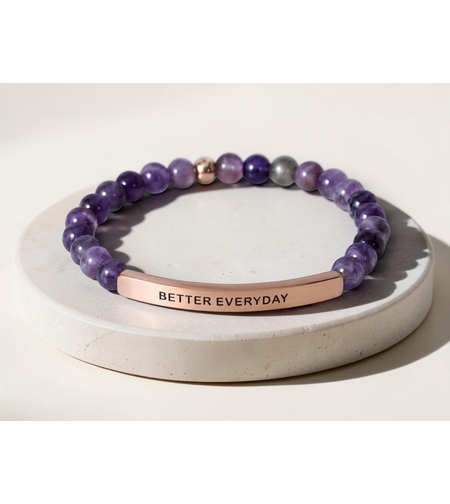 Гривна от Аметист „Better Everyday“