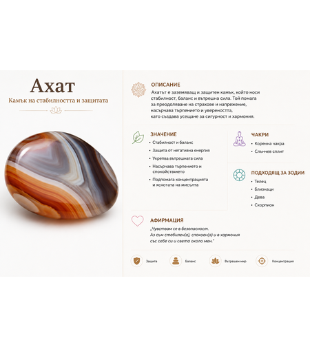 Agate – Stone of Stability and Protection