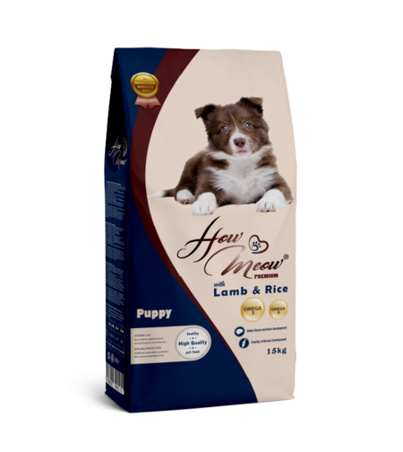 How Meow Puppy Dog Food Агне и ориз 15 кг.