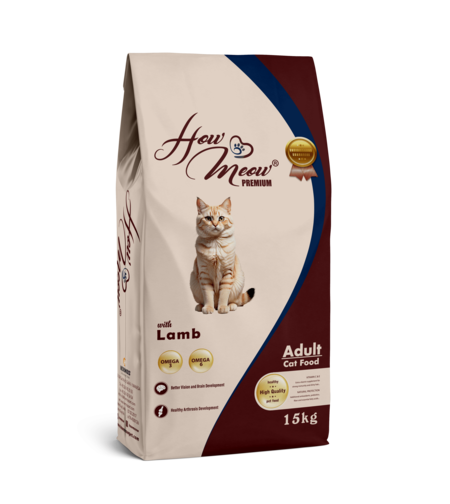 How Meow Premium Adult Cat Food с Агне – 15 кг.