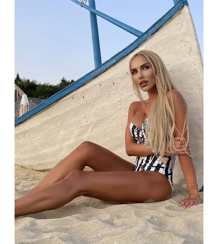 Цял бански Tropic с твърда чашка