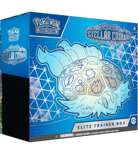 PRE-ORDER: Pokemon TCG: Scarlet & Violet - Stellar Crown Elite Trainer Box