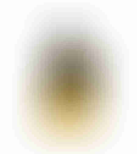 ALSAR ROUND PAINTING CANVAS WHITE YELLOW WOOD FRAM