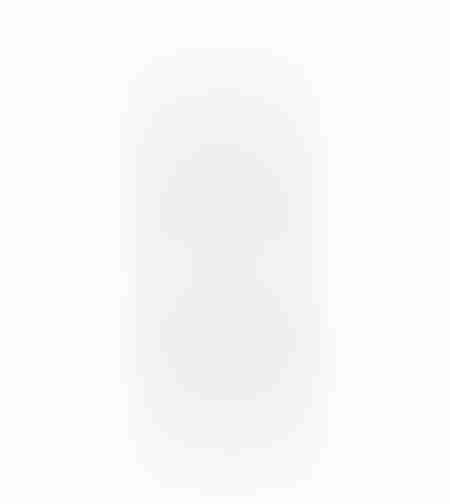 SIKINOS CANDLE HOLDER 18x18x68 MDF WHITE WASHED
