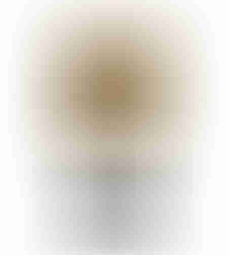 SQUARE DRUM DECO TOTEM POLYRESIN NATURAL BLACK 25,