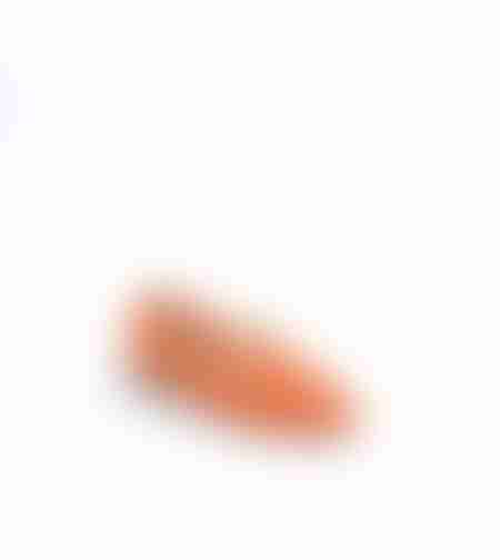 Женские мокасины/лоферы/из натуральной кожи оранжевого цвета/7163