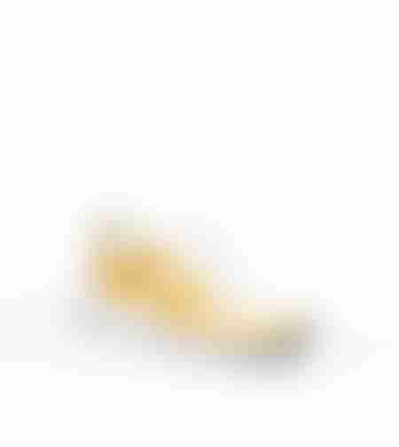 Мъжки сникърс от  естествена кожа  в цвят бяло+ жълто 7206