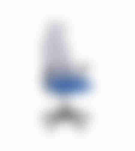 VITRIO CHAIR DESK MESH GREY FABRIC BLUE BASE POLYAMIDE 63x59xH115-127cm E1 PRC