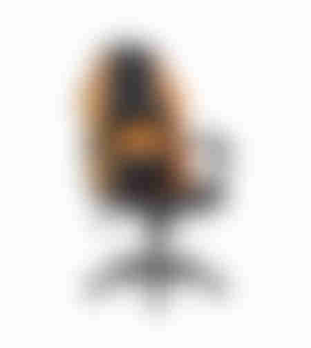 GOAL DESK PU BLACK ORANGE BASE POLYAMIDE 56x62xH103/113cm PRC