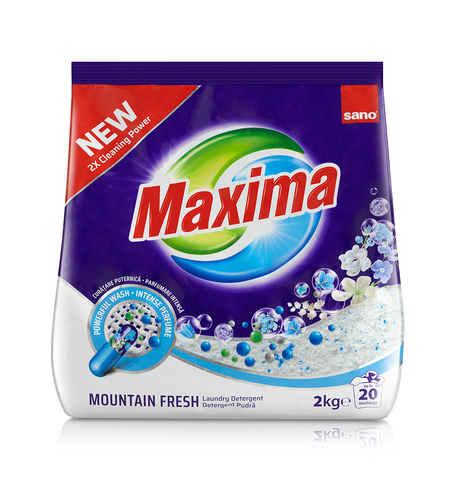 Sano Maxima Mountain Fresh Powder Detergent