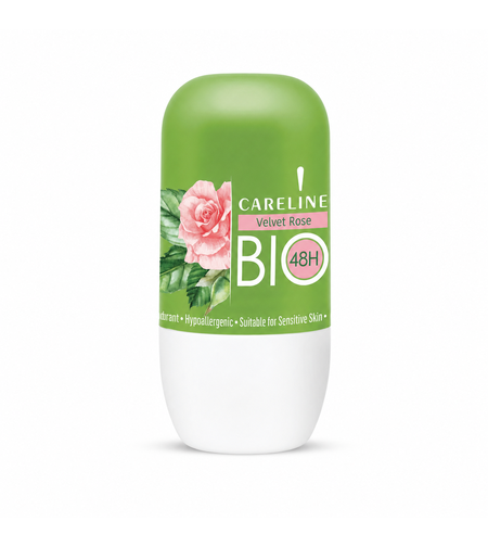 Careline Bio Deo Roll On Velvet Rose