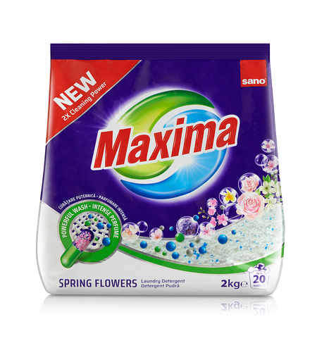 Sano Maxima Spring Flowers Powder Detergent