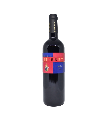 ŞTIRBEY MERLOT 2016 PRINCE ŞTIRBEY 750 ml